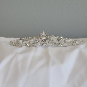 Crystal Tiara with Beads